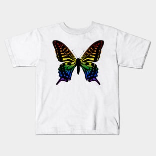 Butterfly, Pride, Rainbow Kids T-Shirt